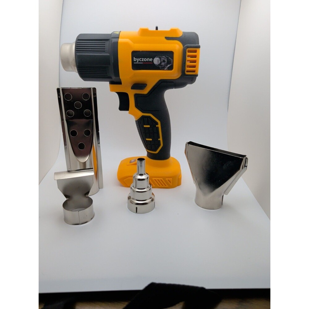 Byczone Cordless Heat Gun Works With DeWalt 20V Battery